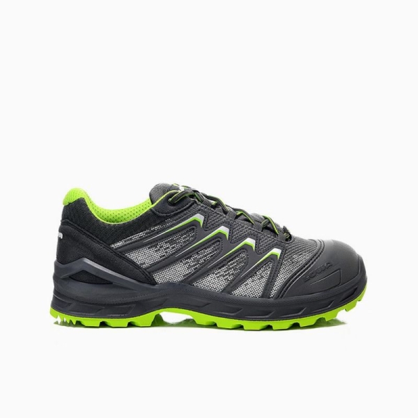 ELTEN-S3-Sicherheits-Arbeits-Berufs-Schuhe, Halbschuhe, LARROW Work GTX grey Lo, CI, grau