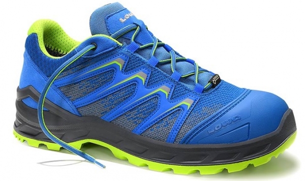 ELTEN-S3-Sicherheits-Arbeits-Berufs-Schuhe, Halbschuhe, LARROX Work GTX blue Lo, CI, blau