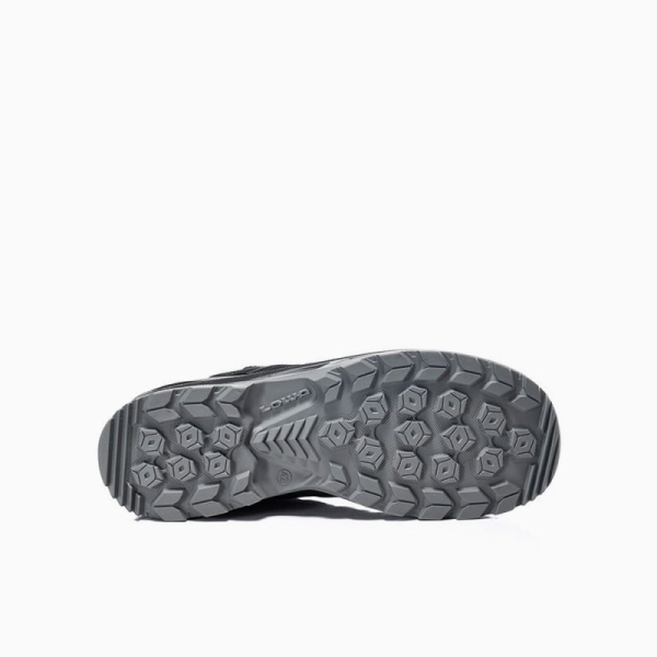 ELTEN-LOWA-S3-Sicherheitshalbschuhe, LARROX Work GTX black-grey Lo, CI, schwarz/grau