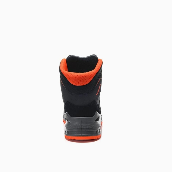 ELTEN-S3-Schn�rstiefel, Sicherheits-Arbeits-Berufs-Schuhe, Hochschuhe, LARROX Work GTX black Mid, CI, schwarz