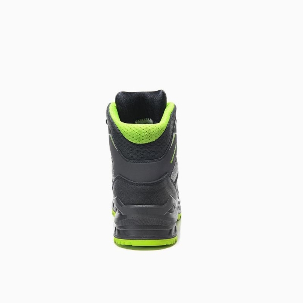 ELTEN-S3-Schn�rstiefel, Sicherheits-Arbeits-Berufs-Schuhe, Hochschuhe, LARROX Work GTX grex Mid, CI, grau