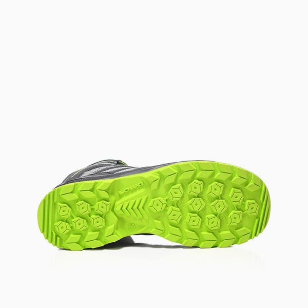 ELTEN-S3-Schn�rstiefel, Sicherheits-Arbeits-Berufs-Schuhe, Hochschuhe, LARROX Work GTX grex Mid, CI, grau