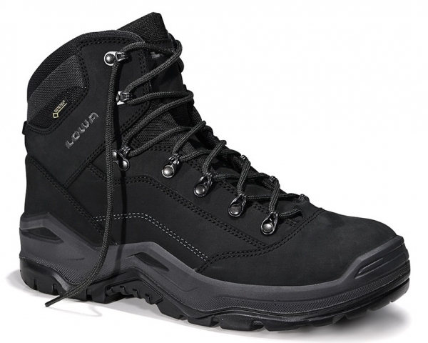 ELTEN-S3-Schnrstiefel, Sicherheits-Arbeits-Berufs-Schuhe, Hochschuhe, RENEGADE Work GTX black Mid, CI, schwarz