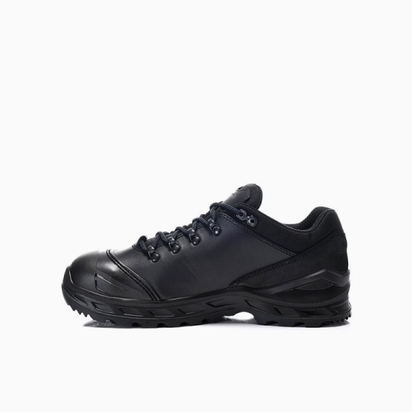 ELTEN-LOWA-S3-Sicherheitshalbschuhe, LEONARDO WORK LX PRO GTX black Low, schwarz