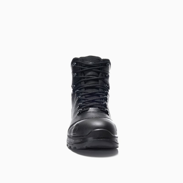 ELTEN-LOWA-S3-Sicherheitshochschuhe, LEONARDO WORK LX PRO GTX black Mid, schwarz