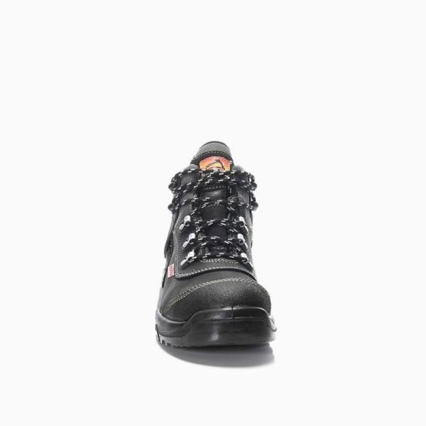 ELTEN-S3-Schn�rstiefel, Sicherheits-Arbeits-Berufs-Schuhe, Hochschuhe, DINO BLACK, schwarz