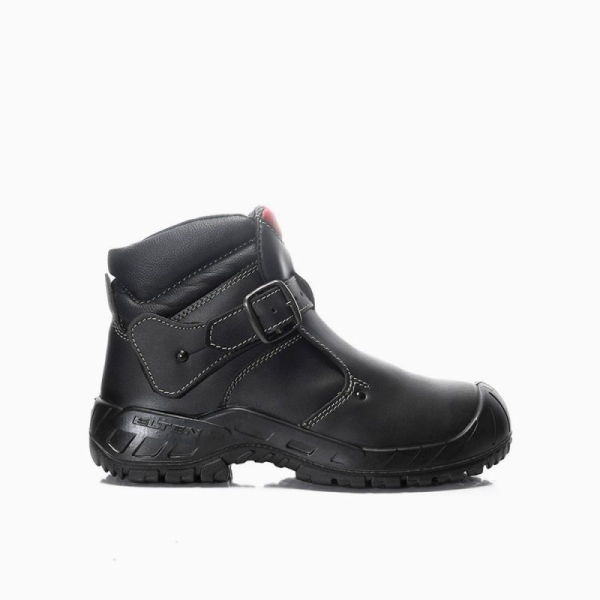 ELTEN-S3-Sicherheitshochschuhe mit Schnellverschluss, CARL II HI, schwarz