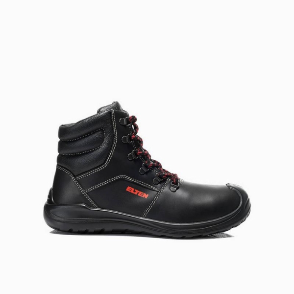 ELTEN-S3-Schn�rstiefel, Sicherheits-Arbeits-Berufs-Schuhe, Hochschuhe, ANDERSON LOOP, HI, schwarz