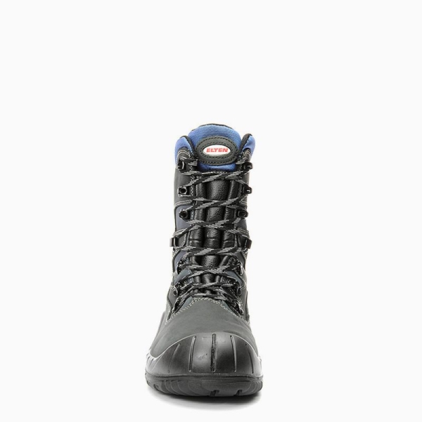 ELTEN-S3 CI-Winter-Sicherheits-Arbeits-Berufs-Schuhe, Hochstiefel, JORIS, GTX, schwarz/blau