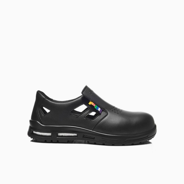 ELTEN-S1P Sicherheitsslipper, BRICE Air XXTM, black, Low, ESD, schwarz