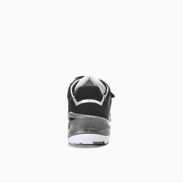 ELTEN-S1-Sicherheits-Arbeits-Berufs-Sandalen, IMPULSE GREY EASY, ESD, schwarz/grau