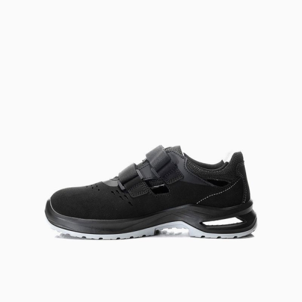 ELTEN Sicherheitssandale, RAY XXFIT black-grey Easy ESD S1 Typ 1