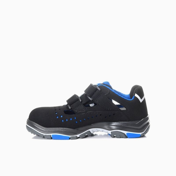 ELTEN-S1-ERGO-ACTIVE-Sicherheitssandale, IMPULSE EA Easy, ESD, Fu�typ 2, blau