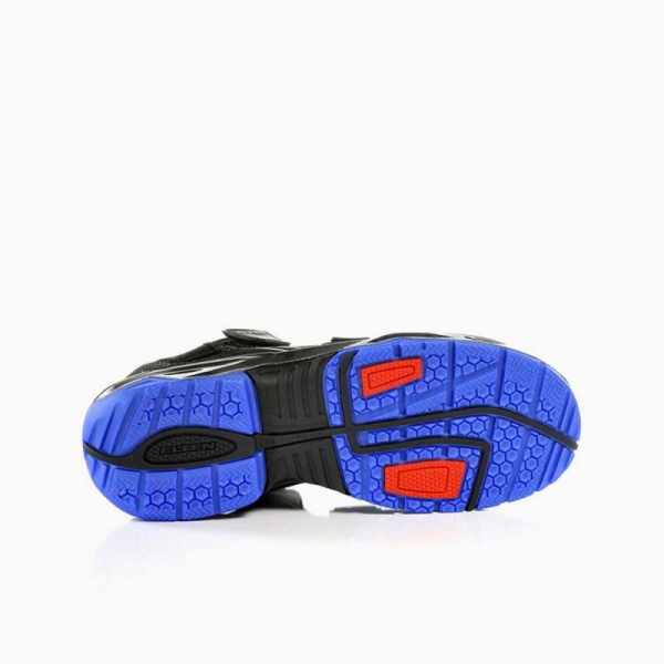 ELTEN-S1-Sicherheits-Arbeits-Berufs-Sandalen, AMBITION BLUE EASY, ESD, schwarz / blau