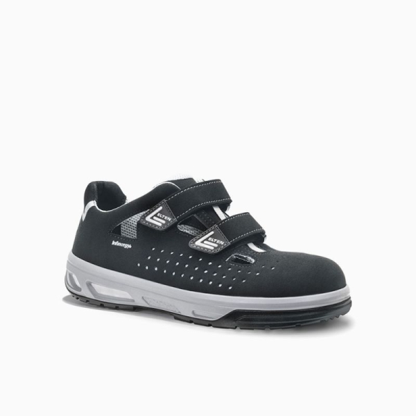 ELTEN Sicherheitssandale, IMPULSE XX10 black-grey Easy ESD S1