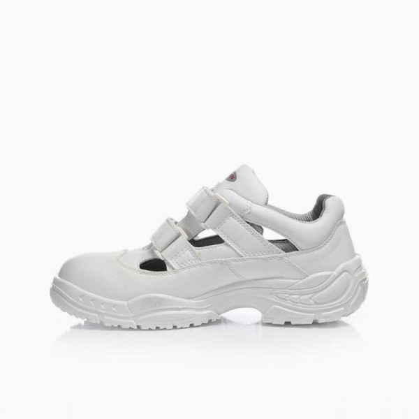 ELTEN-S1-Sicherheits-Arbeits-Berufs-Sandalen, WHITE EASY LOW ESD, wei�