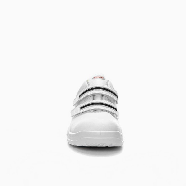 ELTEN-Footwear, S3-Arbeits-Berufs-Sicherheits-Halbschuh, WHITE STRAP LOW ESD, wei�