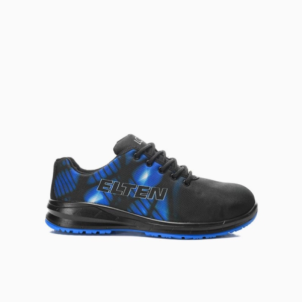 ELTEN-S3-Sicherheitshalbschuh, MATTIS XXSPORTS blue Low, ESD, schwarz-blau