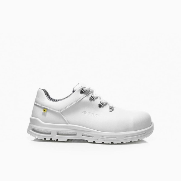 ELTEN-S3, Sicherheitshalbschuhe, BRANDON XXTM, white Low ESD, wei�