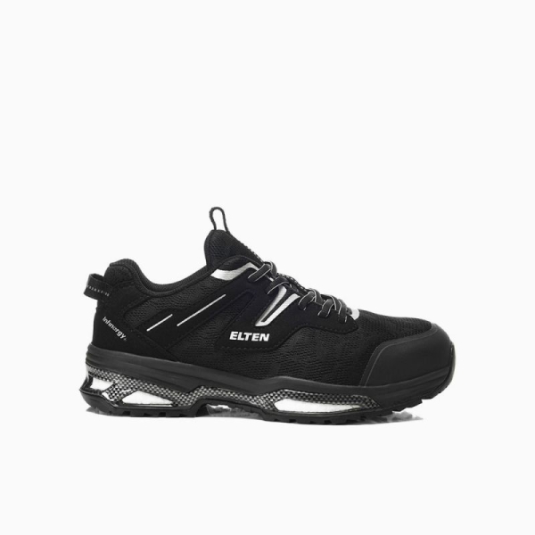 ELTEN-S1P-Sicherheitshalbschuh, YORK XXE black low, ESD, schwarz