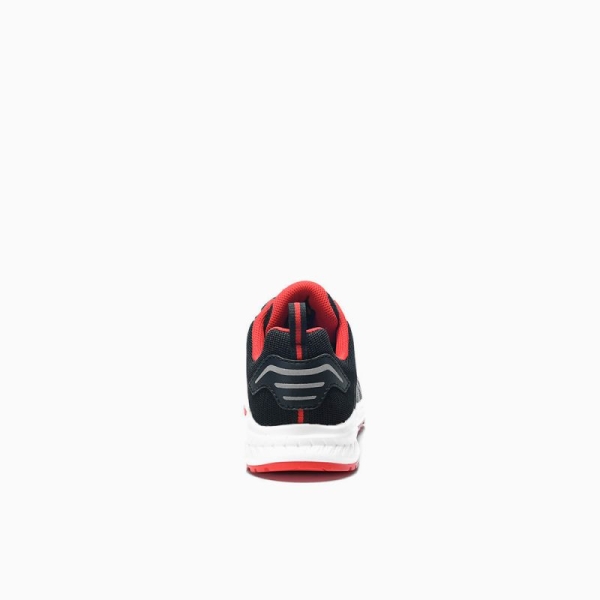 ELTEN-S1P, Sicherheitshalbschuhe, LIVAS, black-red Low ESD, schwarz/rot