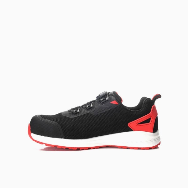 ELTEN-Sicherheitsschn�rstiefel BATIS BOA� black-red Low ESD S1PL