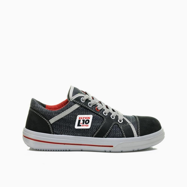 ELTEN-S2-Sicherheits-Arbeits-Berufs-Schuhe, Halbschuhe, SENSATION LOW ESD, blau