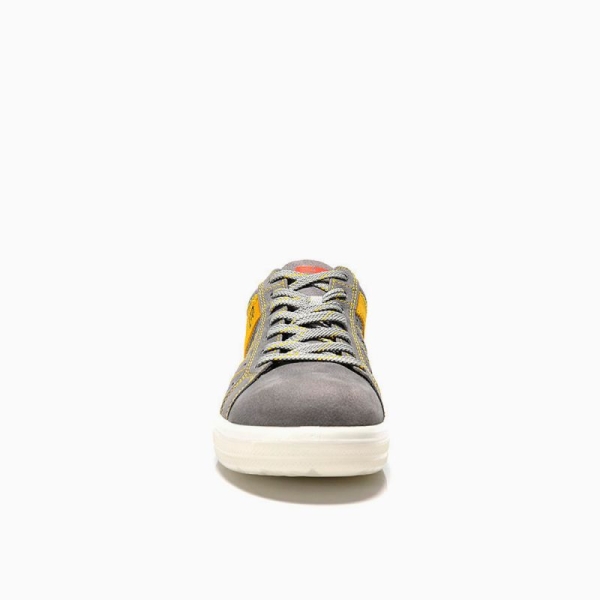 ELTEN-S1-Sicherheits-Arbeits-Berufs-Schuhe, Halbschuhe, BREEZER GREY LOW ESD, grau
