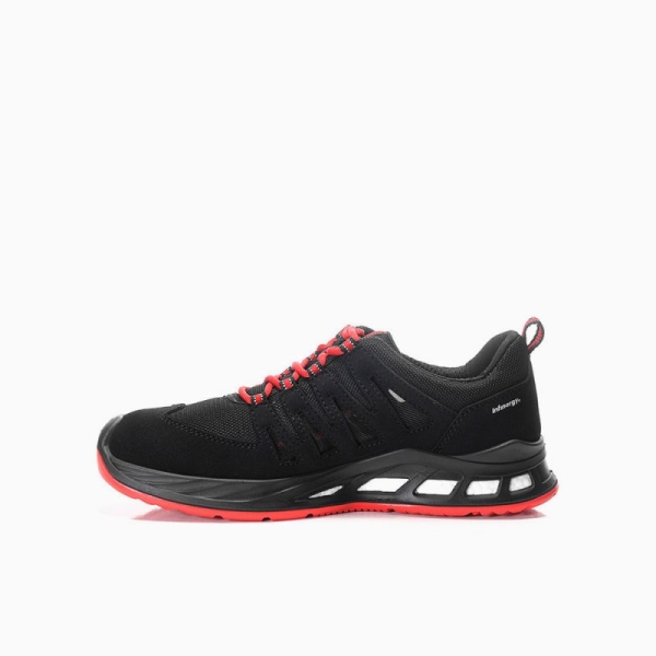 ELTEN Sicherheitshalbschuh, MADDOX XXR Air black-red Low ESD S1PS