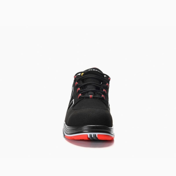 ELTEN-S3-Sicherheitshalbschuh, ALAN XXTP black-red low, ESD, schwarz-rot