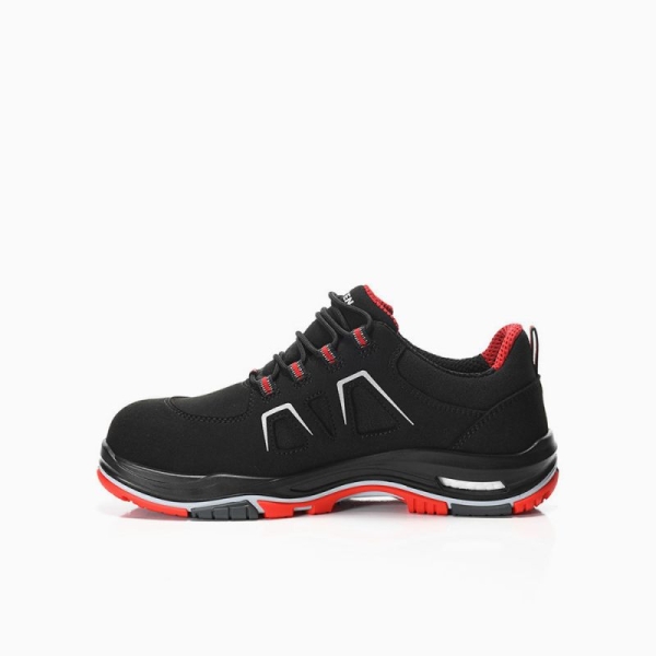 ELTEN-S3-Sicherheitshalbschuh, ALAN XXTP black-red low, ESD, schwarz-rot