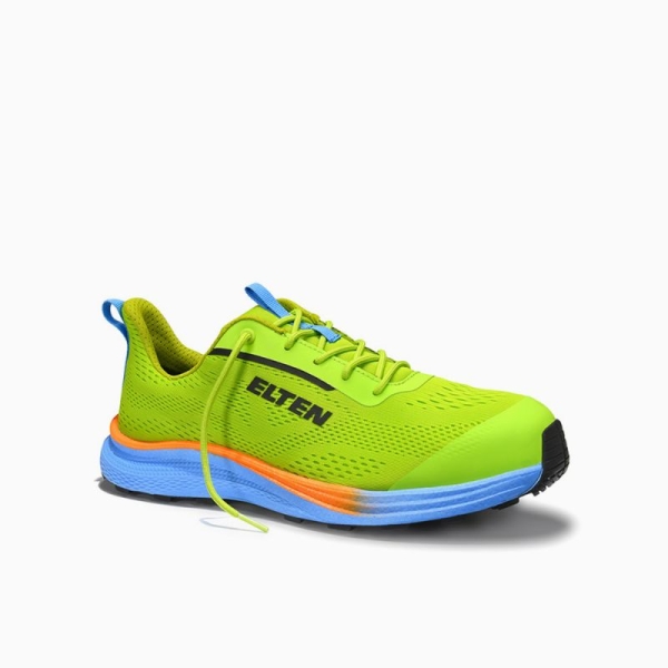 ELTEN Sicherheitshalbschuh, TAVIXX XXFE lime-blue Low ESD S1