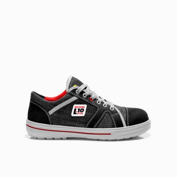 ELTEN-S3-Sicherheits-Arbeits-Berufs-Schuhe, Halbschuhe, SENSATION UP LOW ESD, schwarz