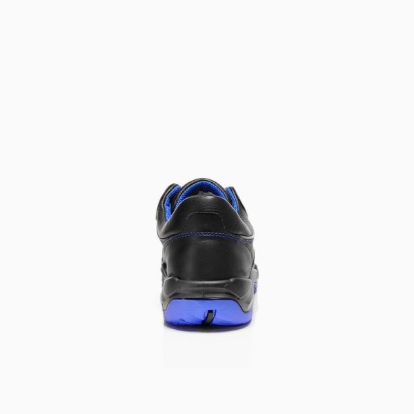 ELTEN-S3-Sicherheits-Arbeits-Berufs-Schuhe, Halbschuhe, REACTION blue Low, ESD, schwarz/blau