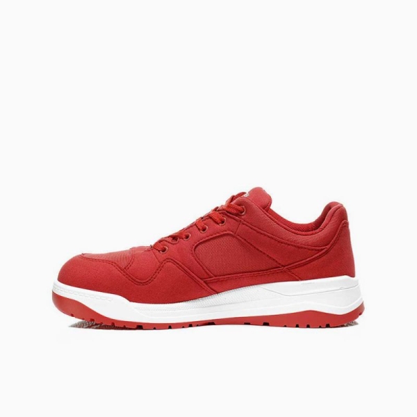 ELTEN-S3-Sicherheits-Arbeits-Berufs-Schuhe, Halbschuhe, MAVERICK RED LOW ESD, rot
