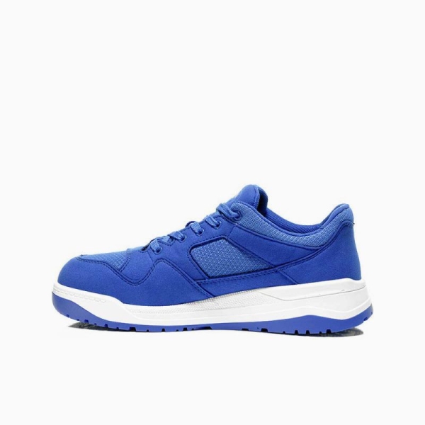 ELTEN-S1P-Sicherheits-Arbeits-Berufs-Schuhe, Halbschuhe, MAVERICK BLUE LOW ESD, blau