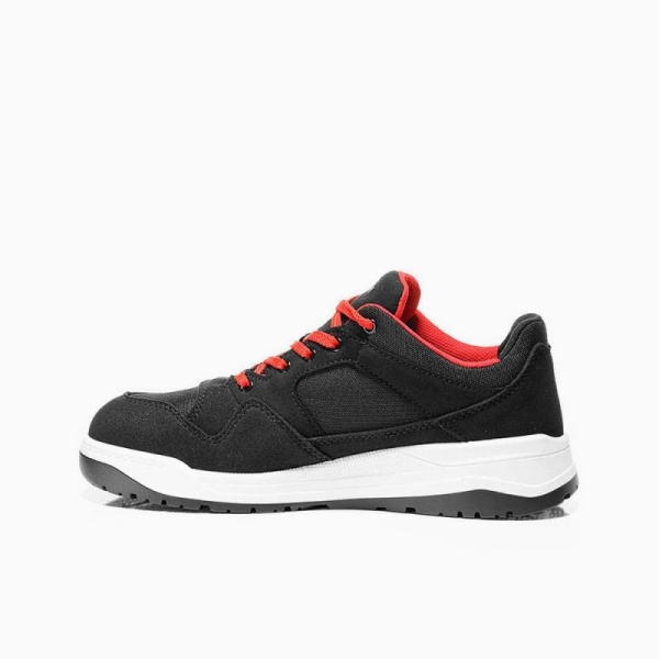 ELTEN-S3-Sicherheits-Arbeits-Berufs-Schuhe, Halbschuhe, MAVERICK BLACK LOW, ESD, schwarz