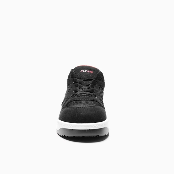 ELTEN-S1P-Sicherheits-Arbeits-Berufs-Schuhe, Halbschuhe, LAKERS black Low ESD, schwarz