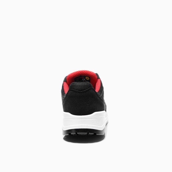 ELTEN-S1P-Sicherheits-Arbeits-Berufs-Schuhe, Halbschuhe, LAKERS black Low ESD, schwarz