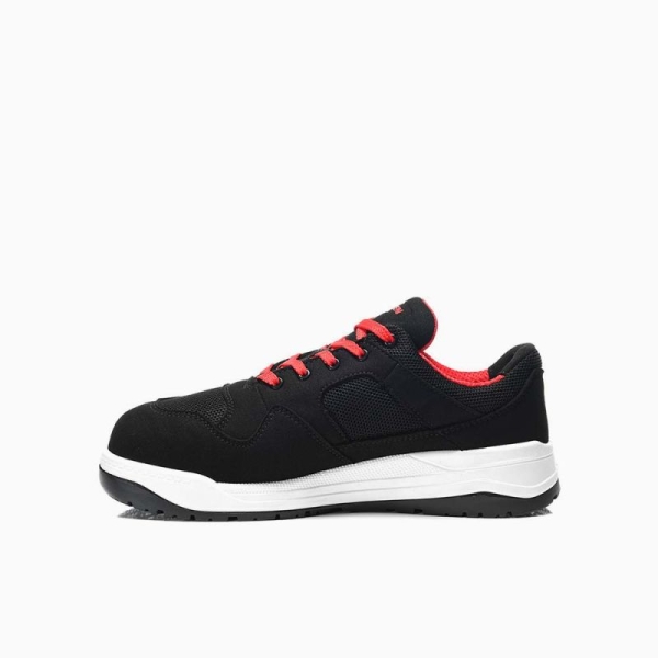 ELTEN-S1P, Sicherheitshalbschuhe, LAKERS M, black Low ESD, schwarz