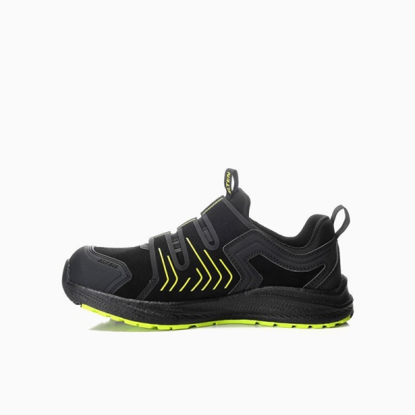 ELTEN Sicherheitshalbschuh, IVAR XXNF BOA� black-lime Low ESD S3S