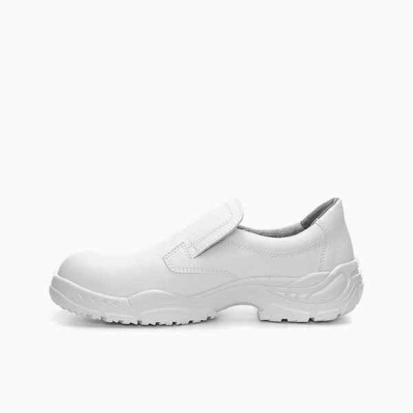 ELTEN-S2-Sicherheits-Arbeits-Berufs-Slipper, WHITE SLIPPER LOW ESD, wei�