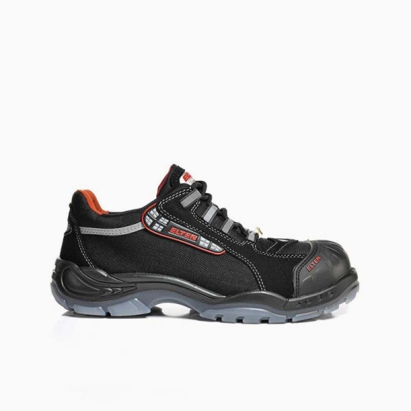 ELTEN-S3-Sicherheits-Arbeits-Berufs-Schuhe, Halbschuhe, SENEX PRO ESD, mit �berkappe, schwarz