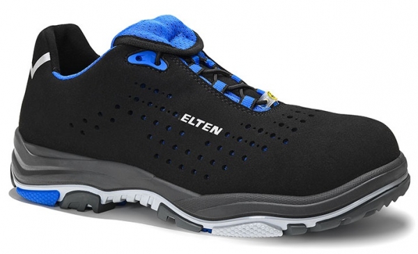 ELTEN-S1-ERGO-ACTIVE-Sicherheitshalbschuhe, IMPULSE EA Low, ESD, Futyp 1, blau