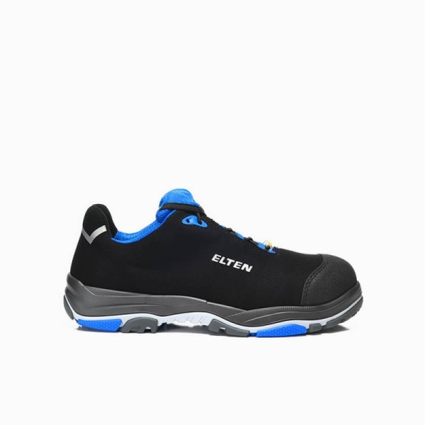 ELTEN-S2-ERGO-ACTIVE-Sicherheitshalbschuhe, IMPULSE EA Low, ESD, Fu�typ 3, blau