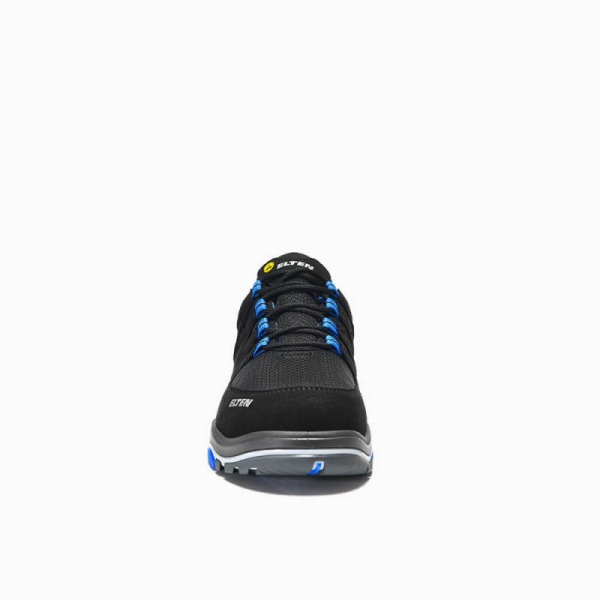 ELTEN-S1P-ERGO-ACTIVE-Sicherheitshalbschuhe, WILLIAM Low, ESD, Fu�typ 2, blau