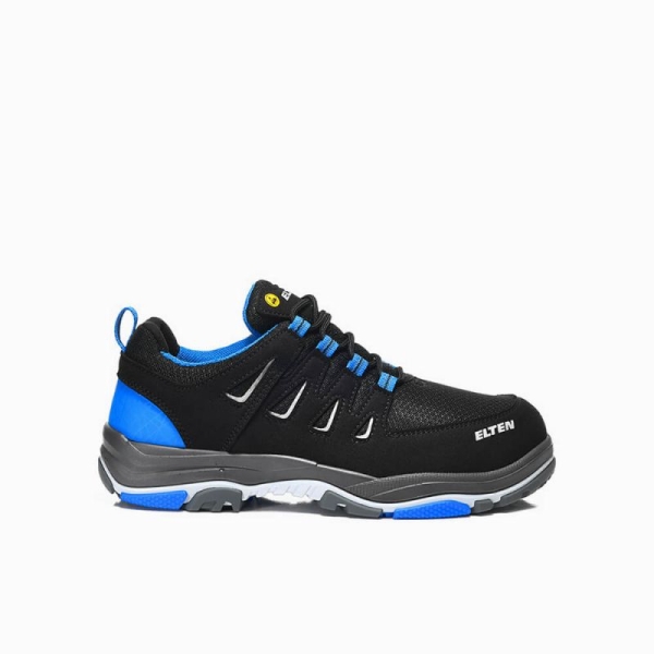 ELTEN-S1P-ERGO-ACTIVE-Sicherheitshalbschuhe, WILLIAM Low, ESD, Fu�typ 3, blau