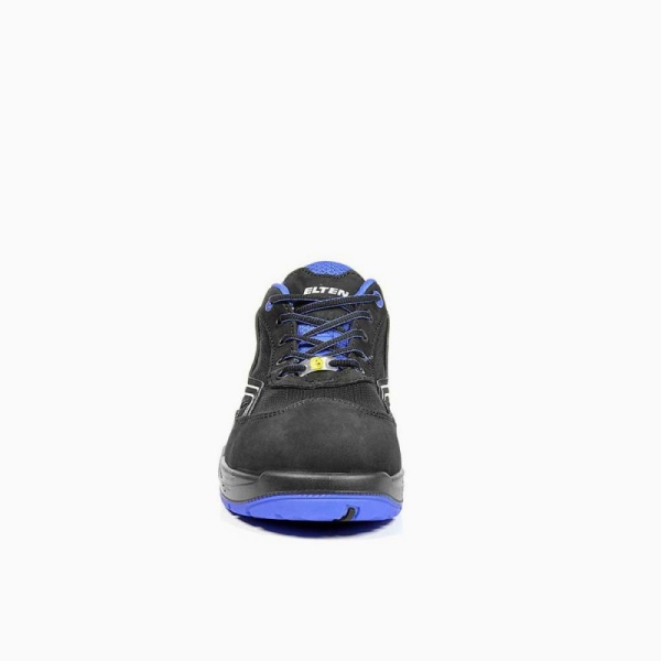 ELTEN-S1-Sicherheits-Arbeits-Berufs-Schuhe, Halbschuhe, AMBITION BLUE LOW, ESD, blau