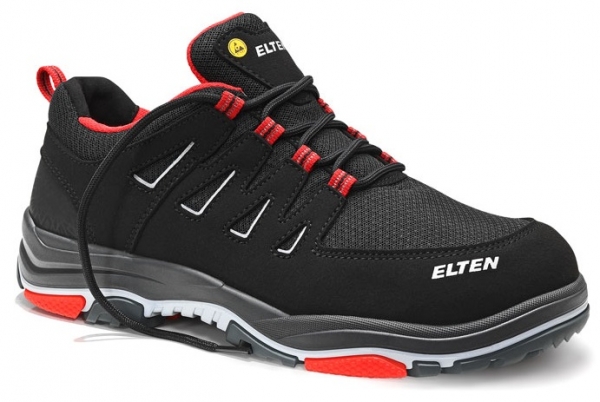 ELTEN-S1P-ERGO-ACTIVE-Sicherheitshalbschuhe, WILLIAM Low, ESD, Futyp 1, red