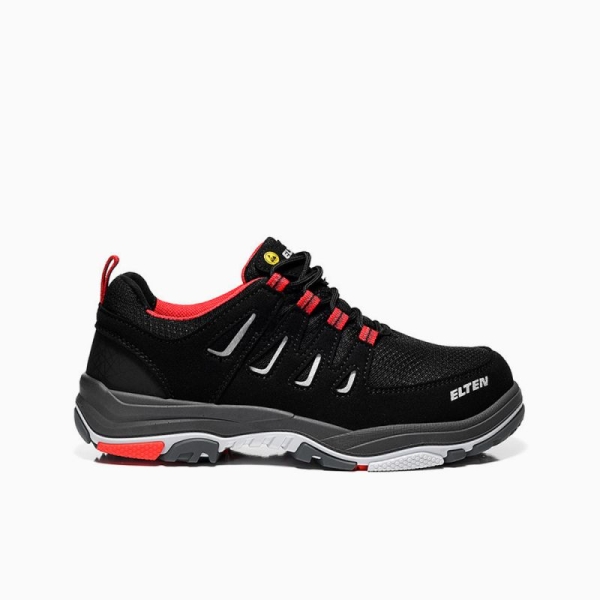 ELTEN-S1P-ERGO-ACTIVE-Sicherheitshalbschuhe, WILLIAM Low, ESD, Fu�typ 1, red